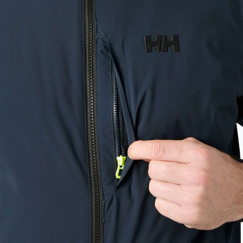 Pánská bunda Helly Hansen HP Racing Lifaloft Bomber navy 5