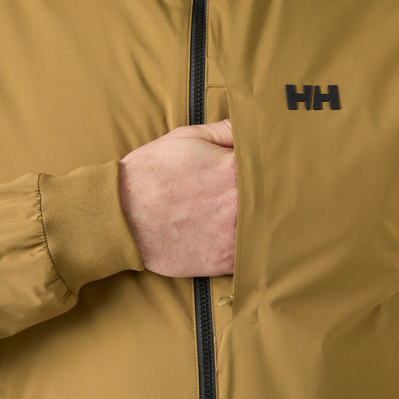 Pánská bunda Helly Hansen HP Racing Lifaloft Bomber sepia 5
