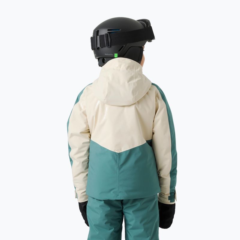 Dětská lyžařská bunda Helly Hansen Snowbliss opal green 2