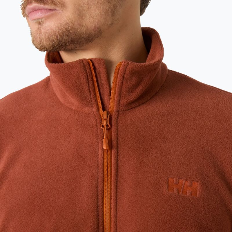 Pánská mikina Helly Hansen Daybreaker Fleece iron oxide 3