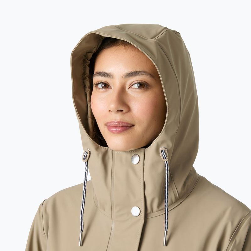 Dámská pláštěnka Helly Hansen Moss Ins Pu Coat pebble 3