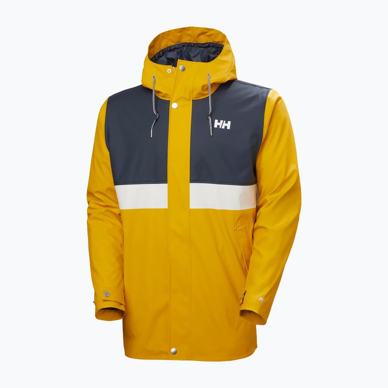 Pánská jachtařská bunda Helly Hansen Moss Insulated Coat essential yellow 8