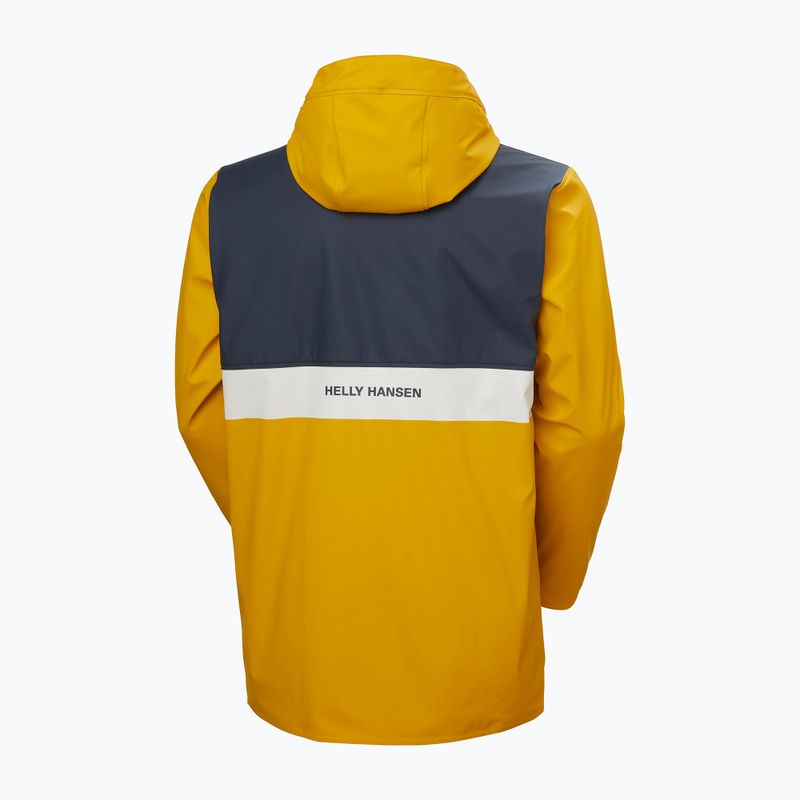 Pánská jachtařská bunda Helly Hansen Moss Insulated Coat essential yellow 9