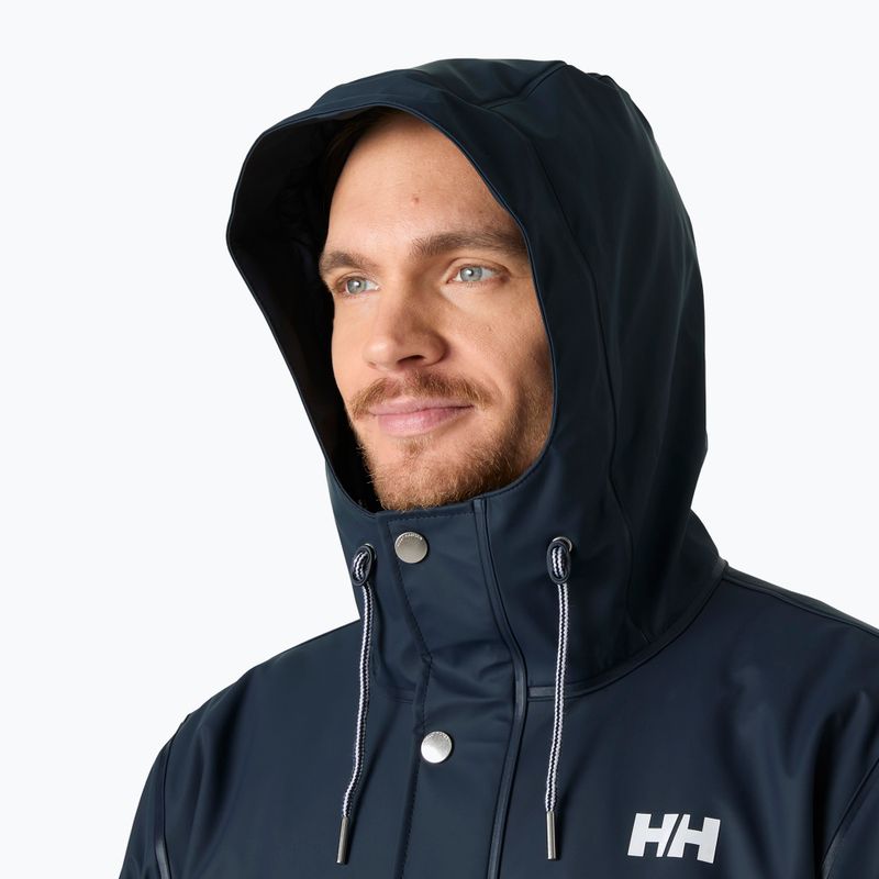 Pánská jachtařská bunda Helly Hansen Moss Insulated Coat navy 3