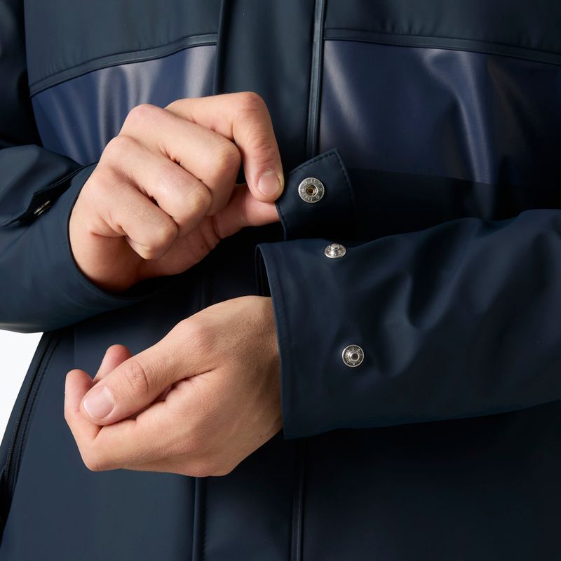 Pánská jachtařská bunda Helly Hansen Moss Insulated Coat navy 5