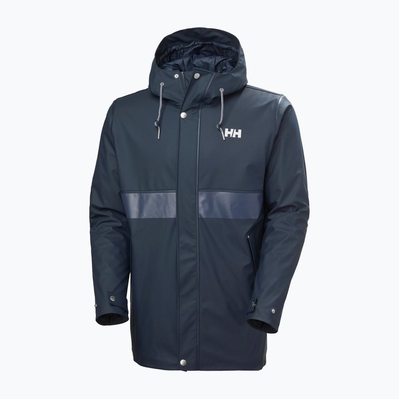 Pánská jachtařská bunda Helly Hansen Moss Insulated Coat navy 8