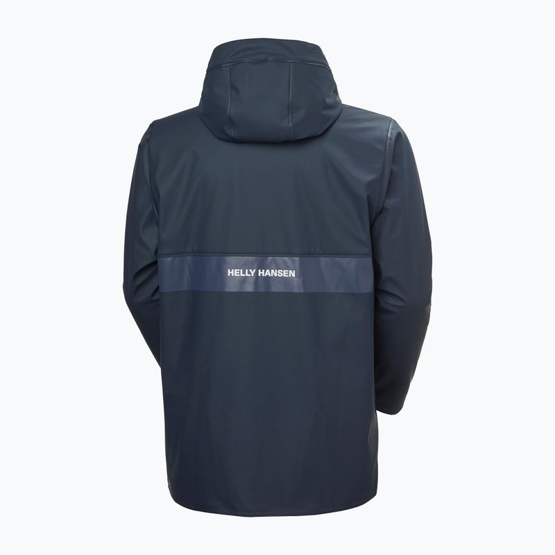 Pánská jachtařská bunda Helly Hansen Moss Insulated Coat navy 9