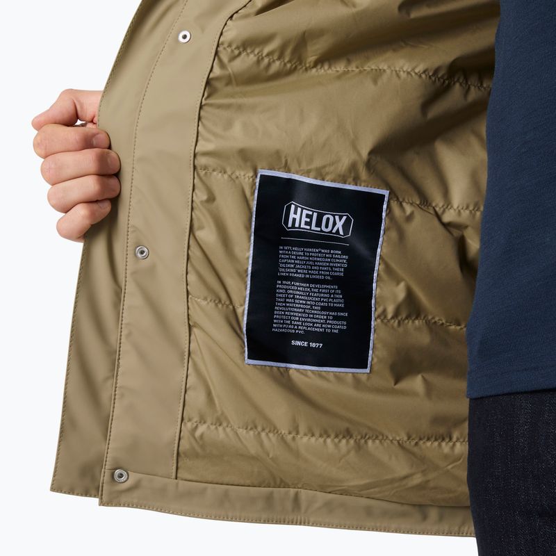 Pánská jachtařská bunda Helly Hansen Moss Insulated Coat pebble 7