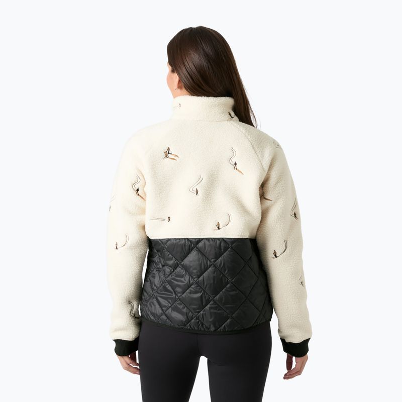 Dámská hybridní bunda Helly Hansen Bliss Hybrid cream skiers embroidery 2