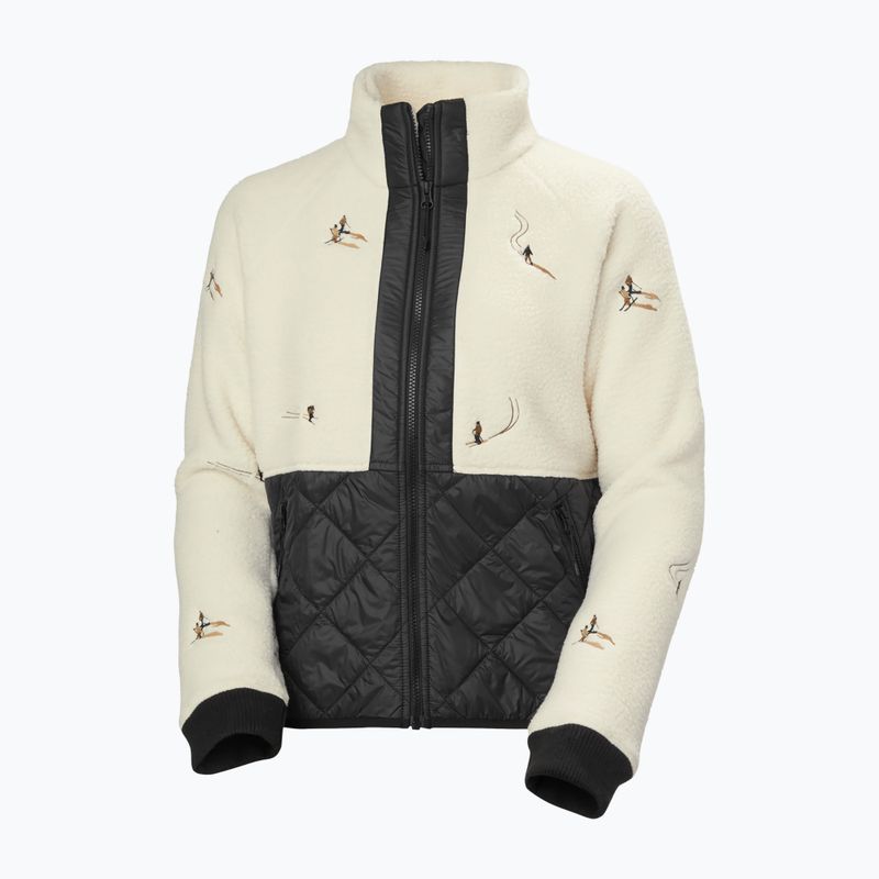 Dámská hybridní bunda Helly Hansen Bliss Hybrid cream skiers embroidery 5