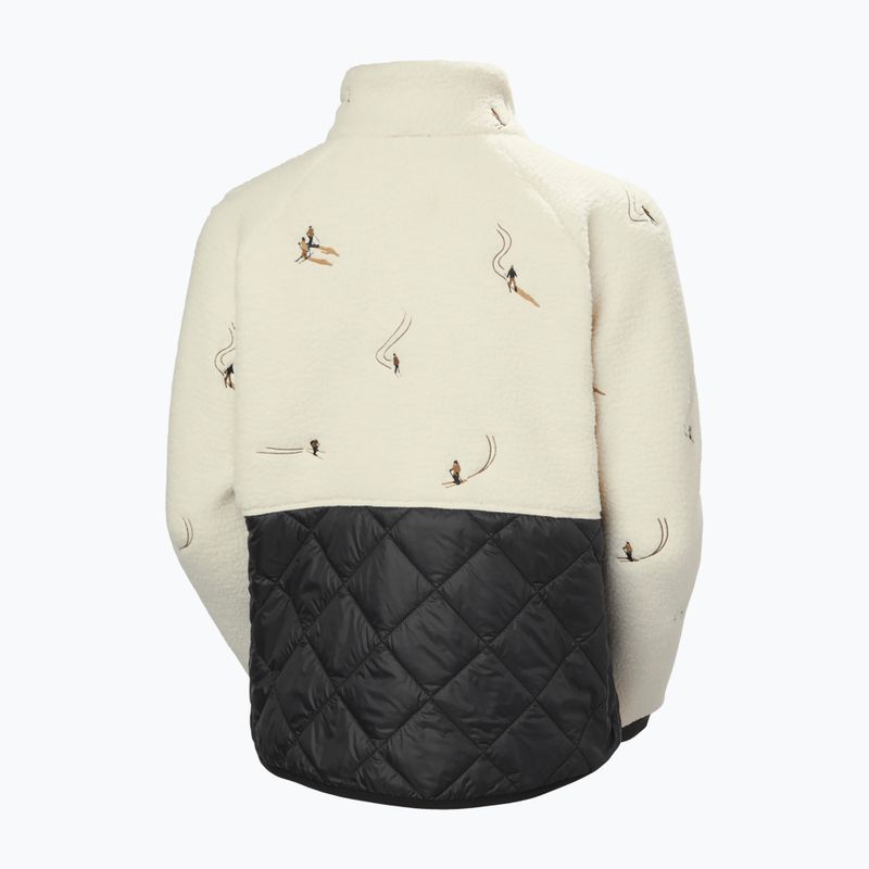 Dámská hybridní bunda Helly Hansen Bliss Hybrid cream skiers embroidery 6