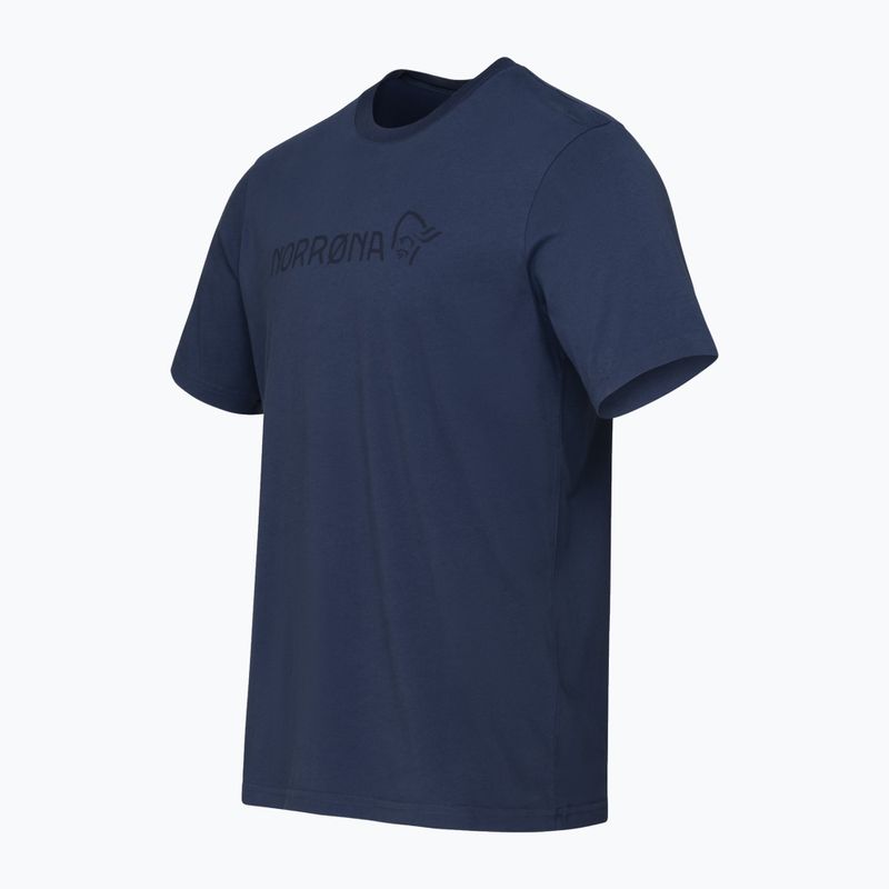 Pánské tričko na lezení NORRONA Cotton Viking indigo night 6