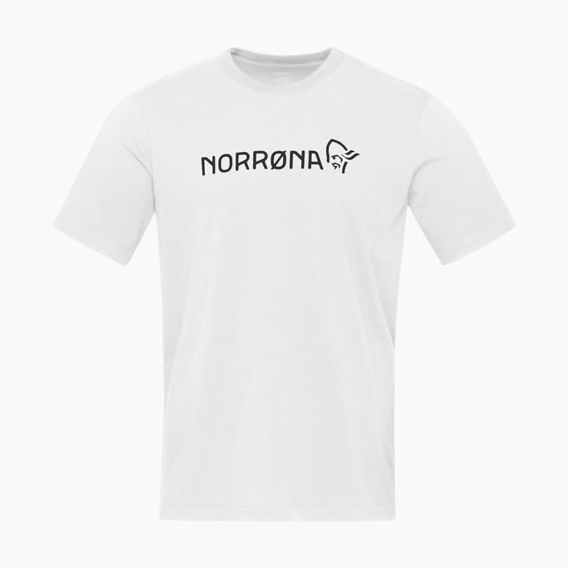 Pánské tričko na lezení NORRONA Cotton Viking pure white 4