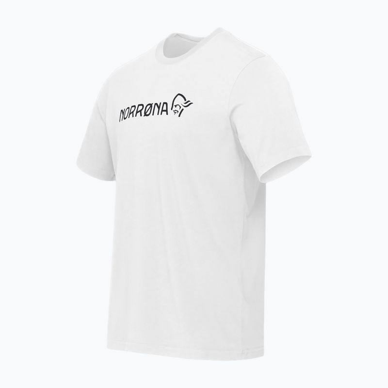 Pánské tričko na lezení NORRONA Cotton Viking pure white 6