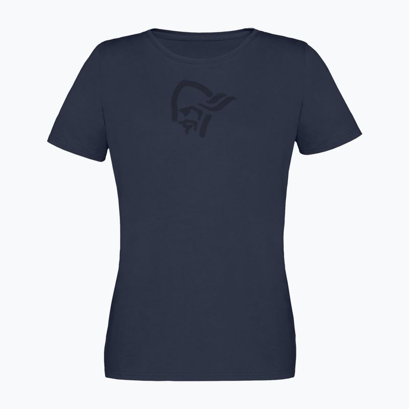 Dámské tričko NORRONA Cotton Viking indigo night/sky captain 4