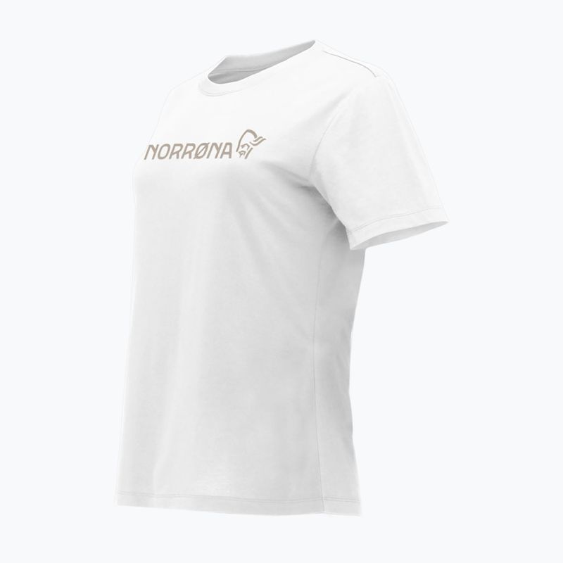 Dámské tričko NORRONA Cotton Viking pure white 6