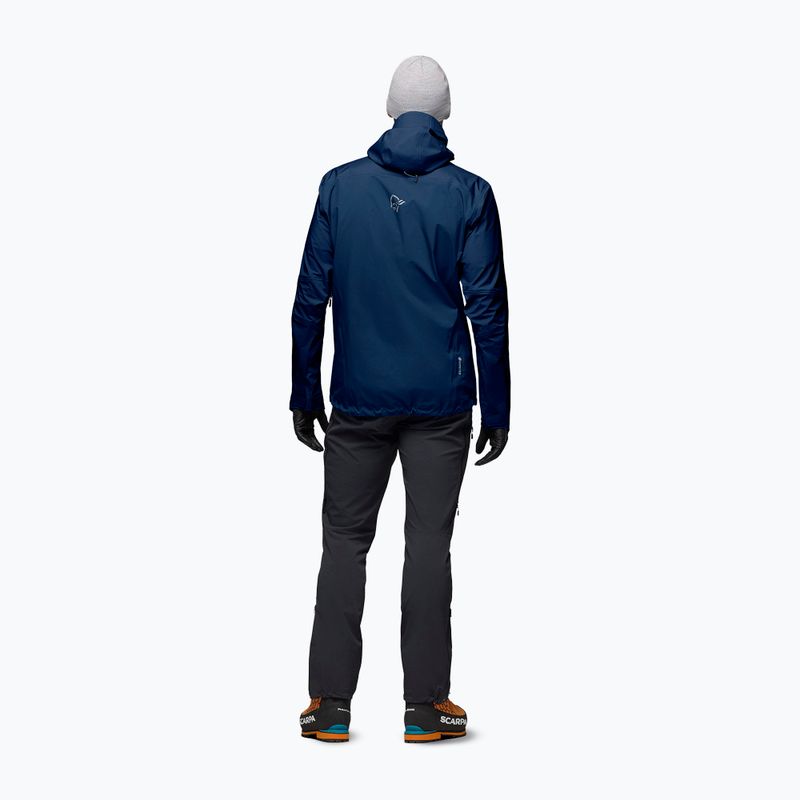 Pánská nepromokavá bunda NORRONA Falketind Gore-Tex indigo night 3