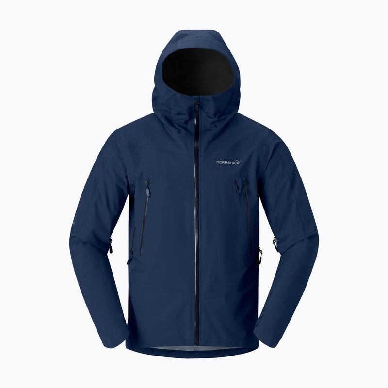 Pánská nepromokavá bunda NORRONA Falketind Gore-Tex indigo night 4