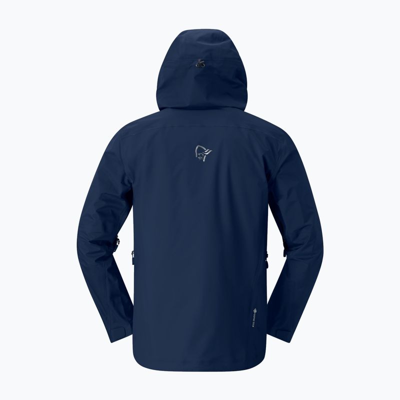 Pánská nepromokavá bunda NORRONA Falketind Gore-Tex indigo night 5