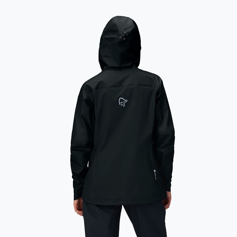 Dámská nepromokavá bunda NORRONA Falketind Gore-Tex cavlar black 3
