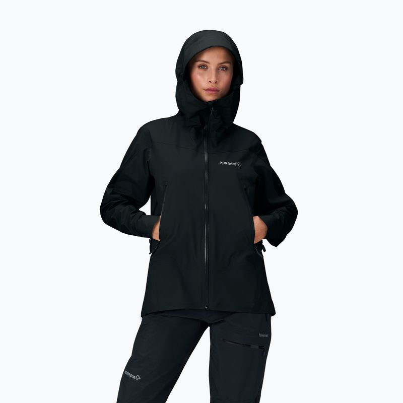 Dámská nepromokavá bunda NORRONA Falketind Gore-Tex cavlar black 5