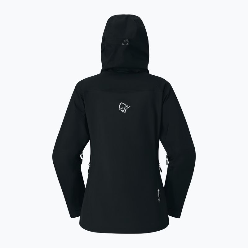 Dámská nepromokavá bunda NORRONA Falketind Gore-Tex cavlar black 8