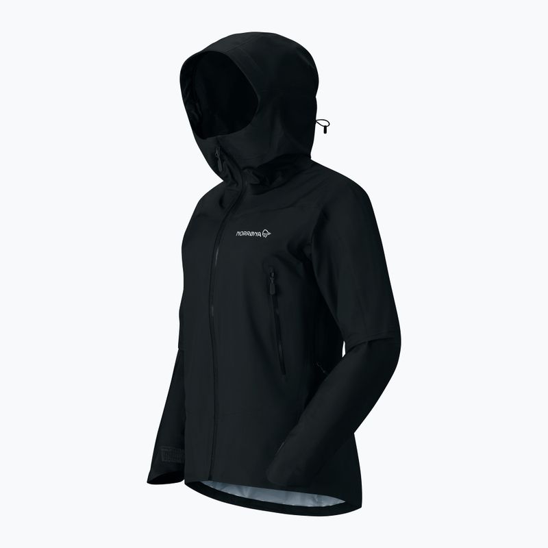 Dámská nepromokavá bunda NORRONA Falketind Gore-Tex cavlar black 9