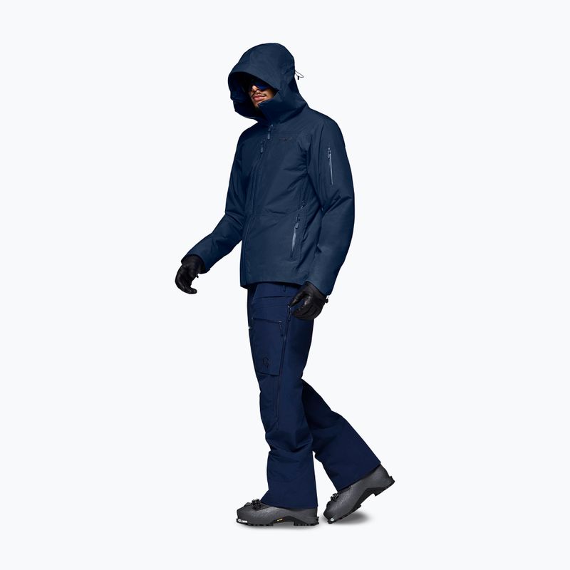 Pánská lyžařská bunda NORRONA Lofoten Gore-Tex Insulated indigo night 4