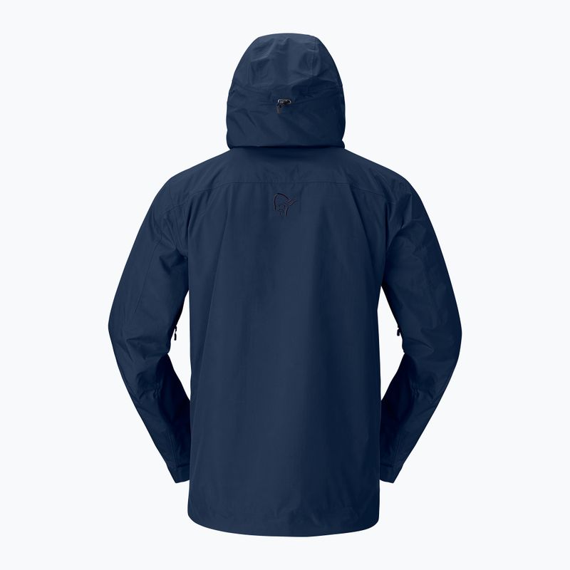 Pánská lyžařská bunda NORRONA Lofoten Gore-Tex Insulated indigo night 7