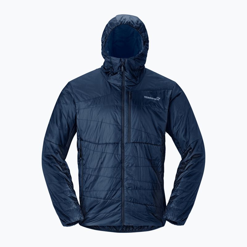 Pánská zateplená bunda NORRONA Faketind Thermo40 Zip Hoodie indigo night 4