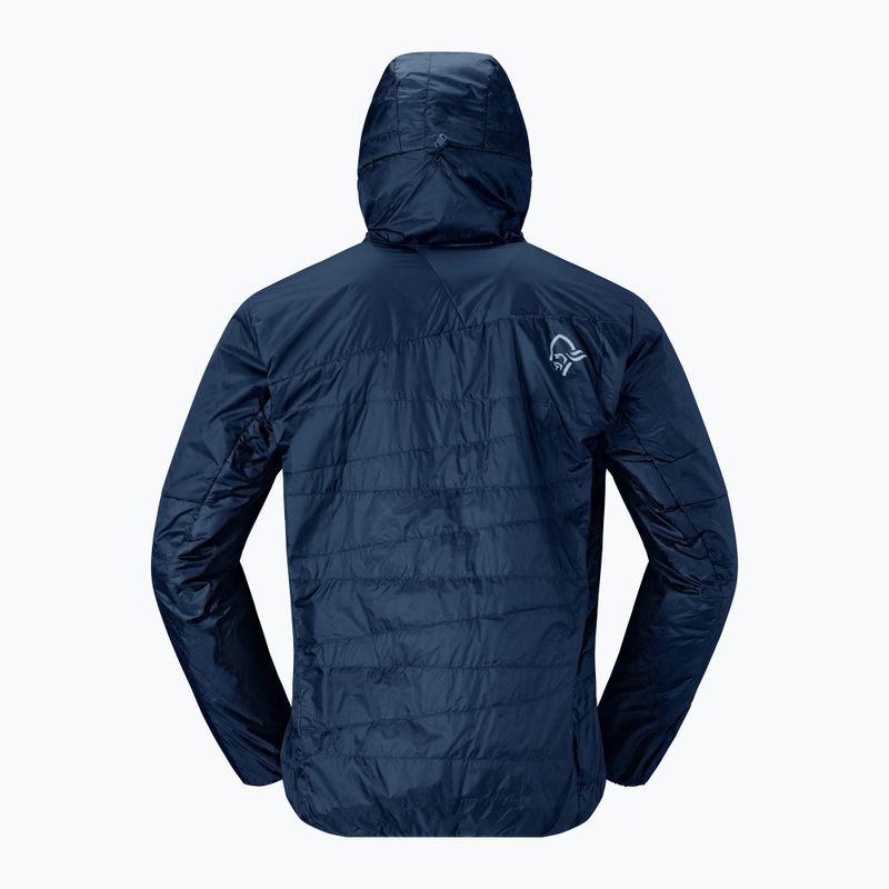 Pánská zateplená bunda NORRONA Faketind Thermo40 Zip Hoodie indigo night 5