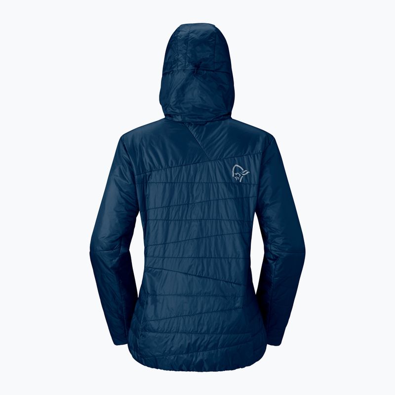 Dámská zateplená bunda NORRONA Faketind Thermo40 Zip Hoodie indigo night 5