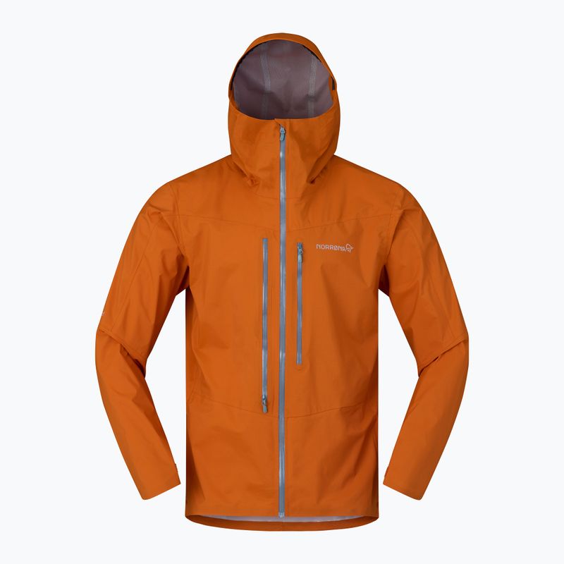 Pánská nepromokavá bunda NORRONA Falketind Dri1 gold flame 6