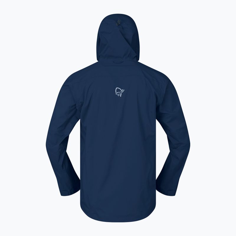 Pánská nepromokavá bunda NORRONA Falketind Dri1 indigo night 7