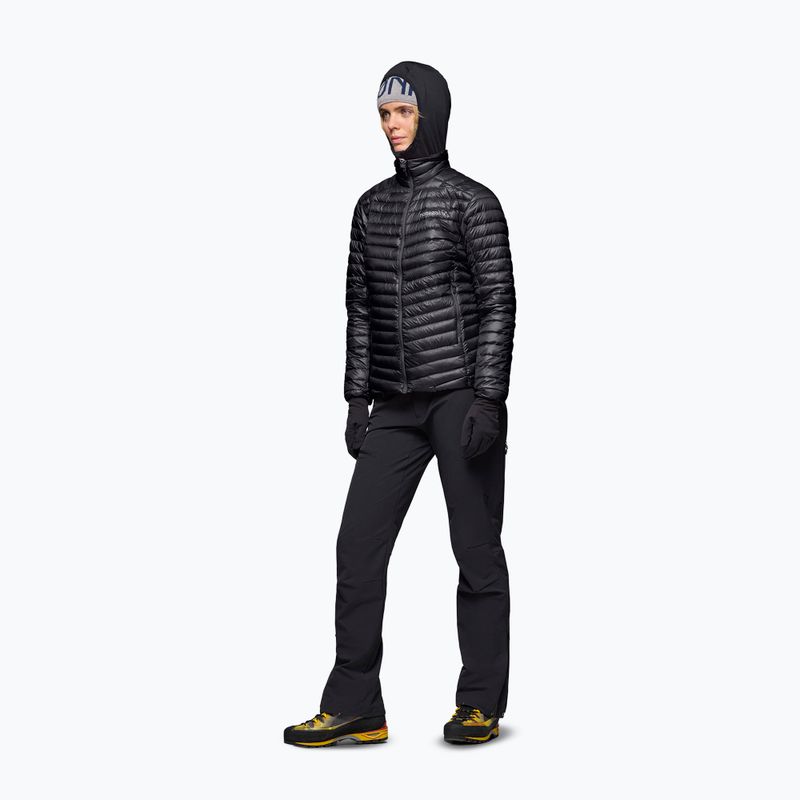 Dámská péřová bunda NORRONA Trollveggen Down800 Super Light caviar black 5