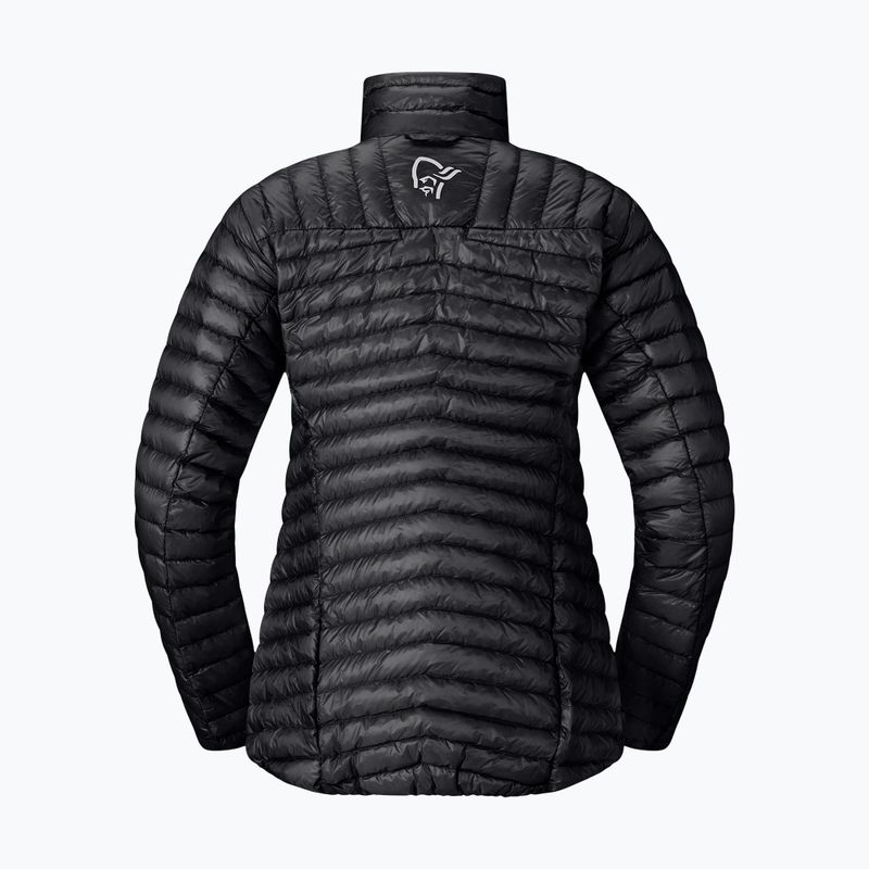 Dámská péřová bunda NORRONA Trollveggen Down800 Super Light caviar black 7