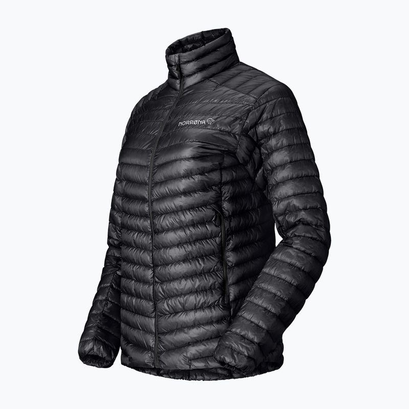 Dámská péřová bunda NORRONA Trollveggen Down800 Super Light caviar black 8