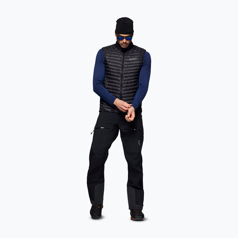 Vesta NORRONA Trollveggen Down800 Super Light caviar black 2