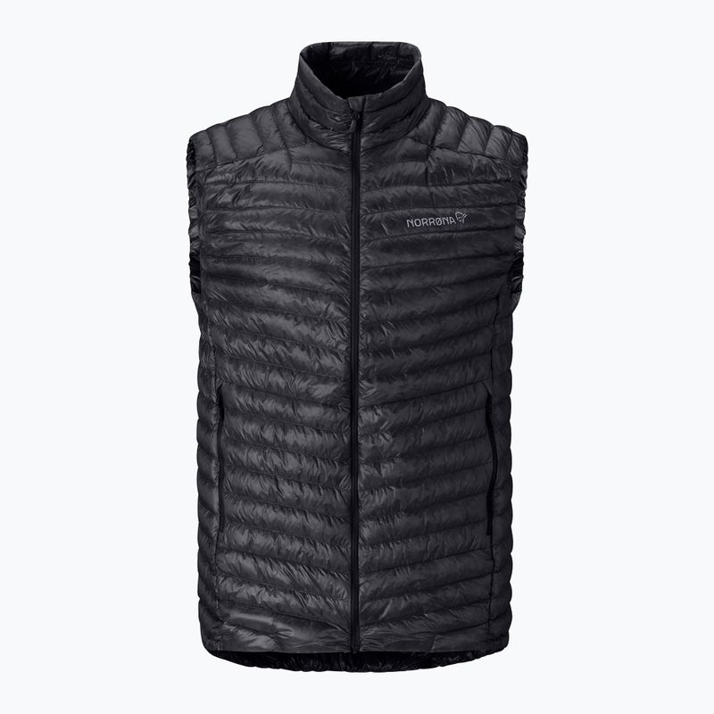 Vesta NORRONA Trollveggen Down800 Super Light caviar black 5