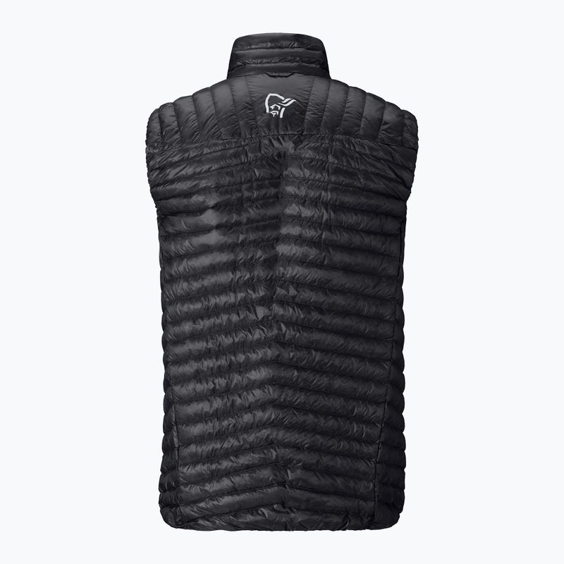 Vesta NORRONA Trollveggen Down800 Super Light caviar black 6