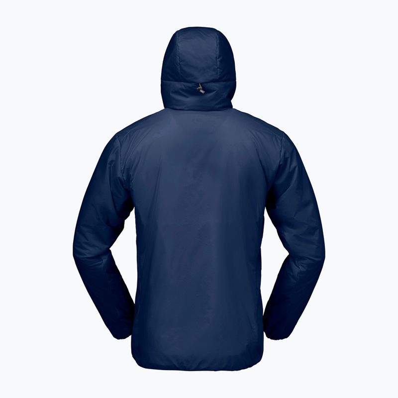 Pánská zateplená bunda NORRONA Femund Thermo60 Zip Hood indigo night 5