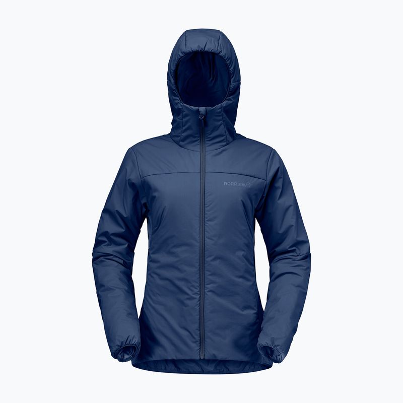 Dámská zateplená bunda NORRONA Femund Thermo60 Zip Hood indigo night 5