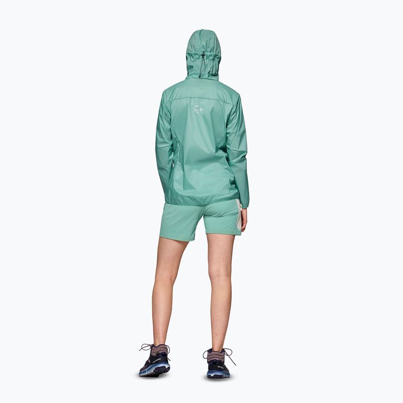 Dámská větrovka NORRONA Faketind Aero60 Zip Hood aqua haze 3