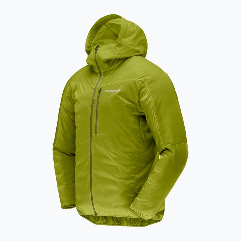 Pánská větrovka NORRONA Faketind Aero60 Zip Hood golden lime 3