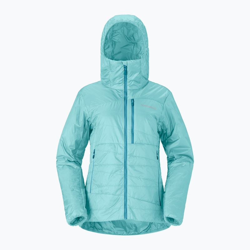 Dámská zateplená bunda NORRONA Faketind Thermo40 Zip Hoodie aqua haze 5