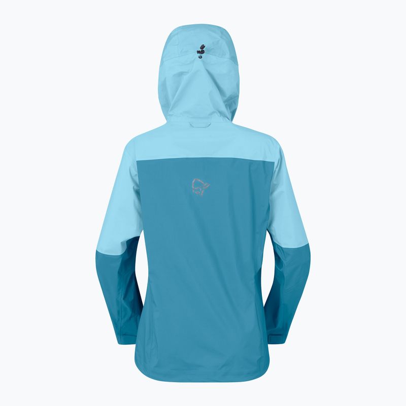 Dámská nepromokavá bunda NORRONA Falketind Dri1 brittany blue/aqua haze 6