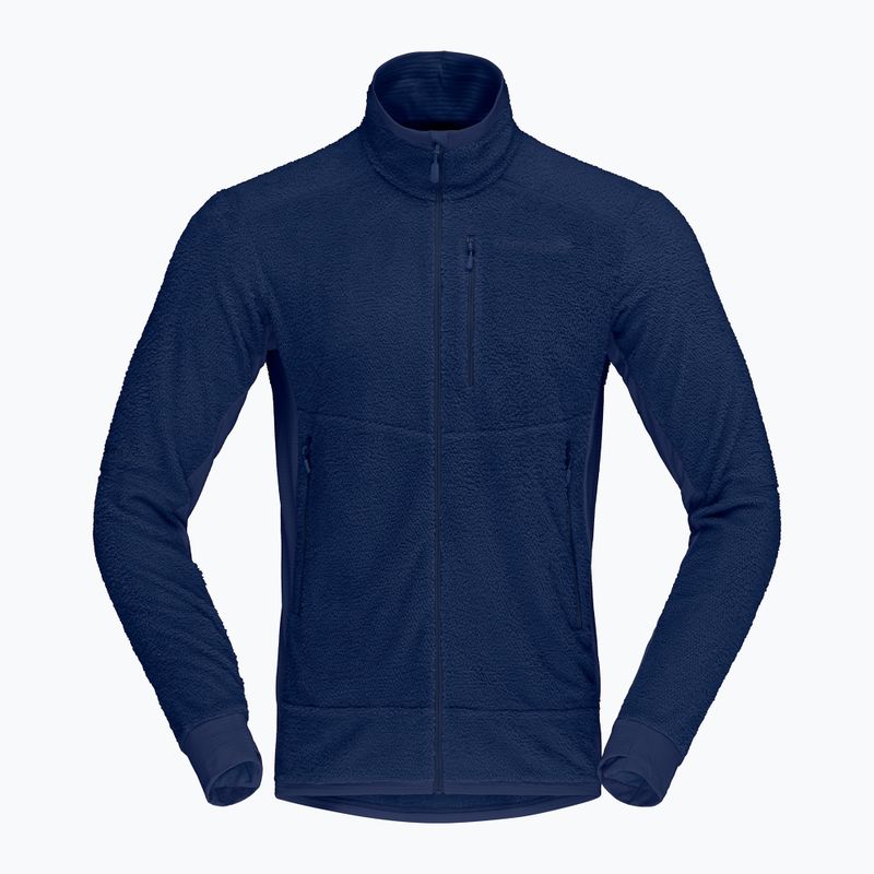 Pánská fleecová mikina NORRONA Falketind Warm1 Active indigo night 5