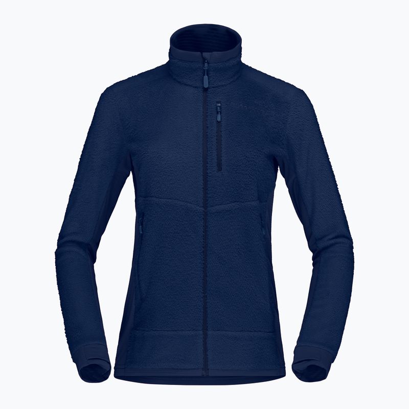 Dámská fleecová mikina NORRONA Falketind Warm1 Active indigo night 5