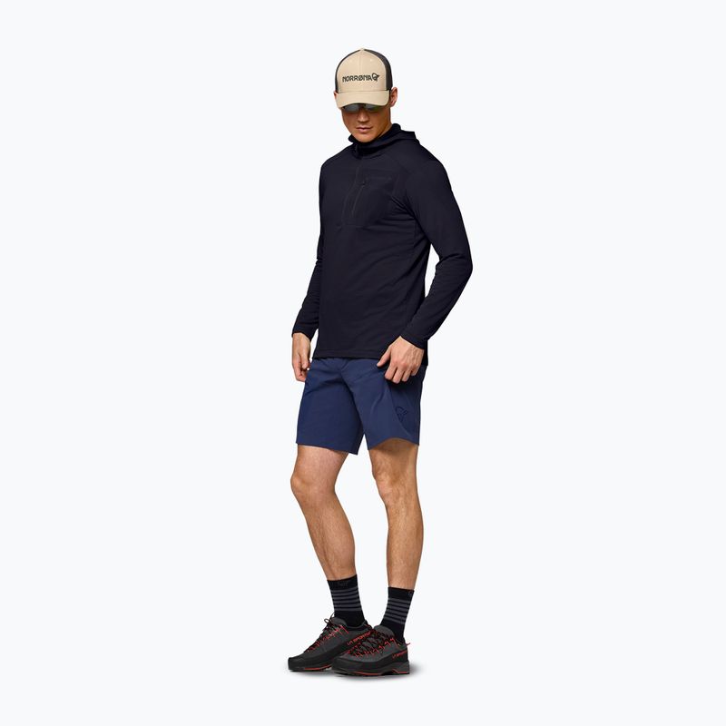 Pánská trekingová mikina NORRONA Falketind Warm1 Hood caviar black 2
