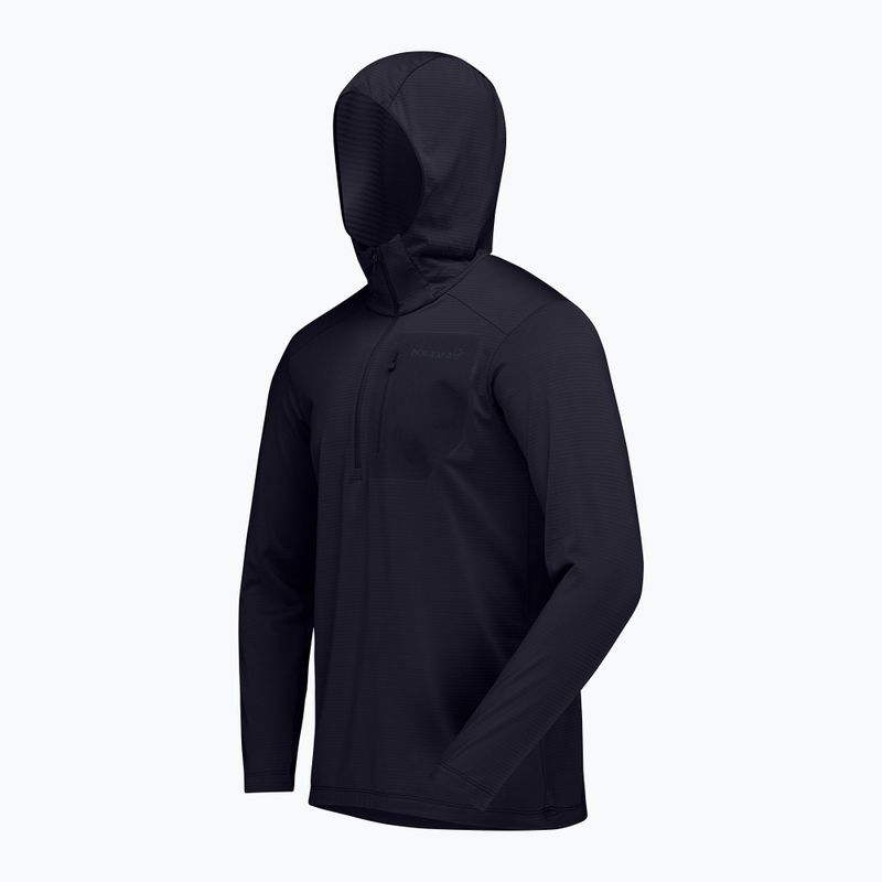 Pánská trekingová mikina NORRONA Falketind Warm1 Hood caviar black 7